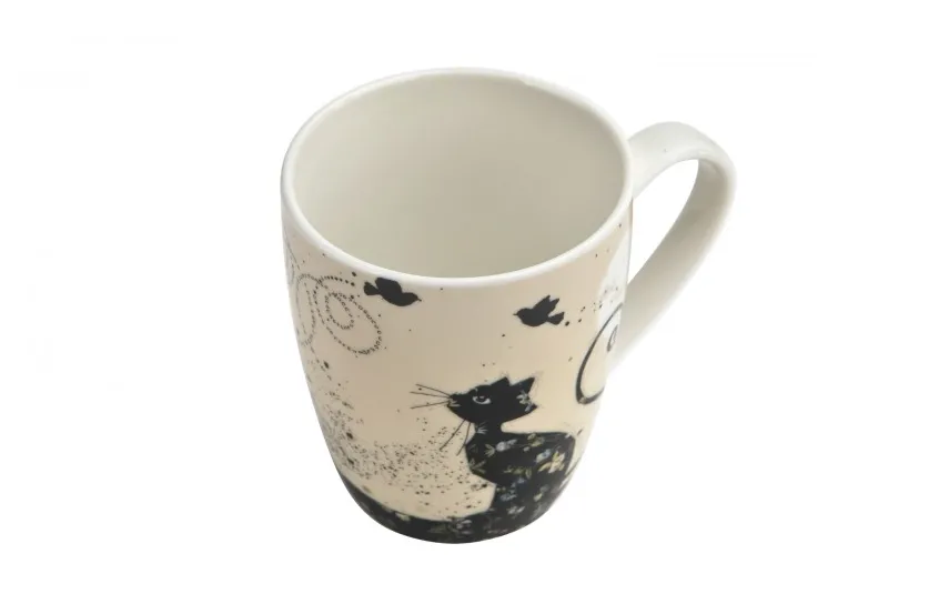 Veroni Kubek porcelanowy 360 ml Koty wzór 3 Online