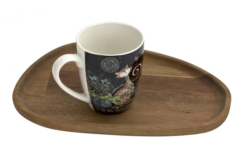 Veroni Kubek porcelanowy 360 ml Koty wzór 1 Online