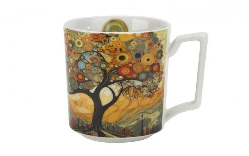 Duo Kubek porcelanowy 450 ml Modern Tree Hot