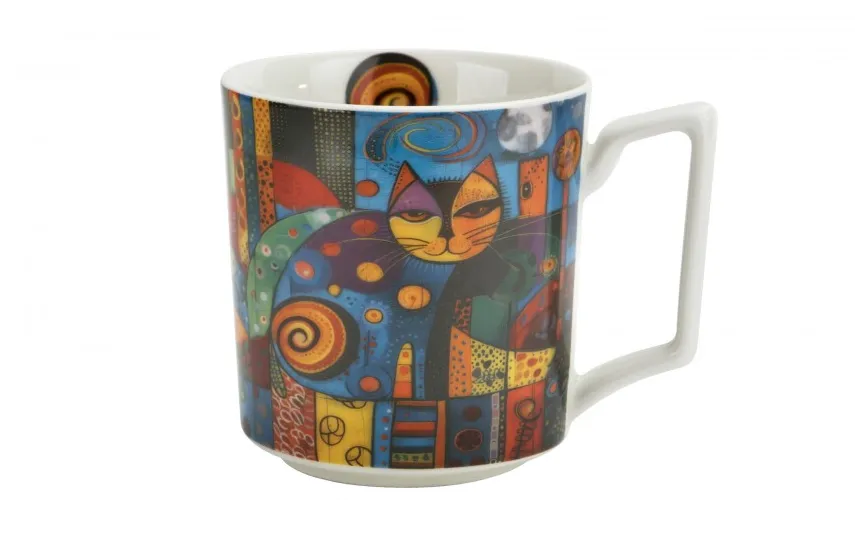 Duo Kubek porcelanowy 450 ml Modern Cat Sale