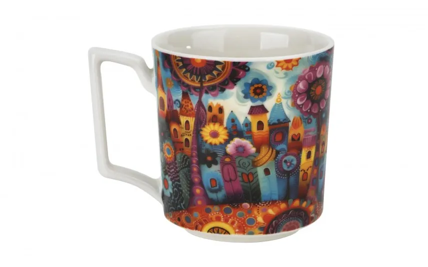 Duo Kubek porcelanowy 450 ml Modern City Hot