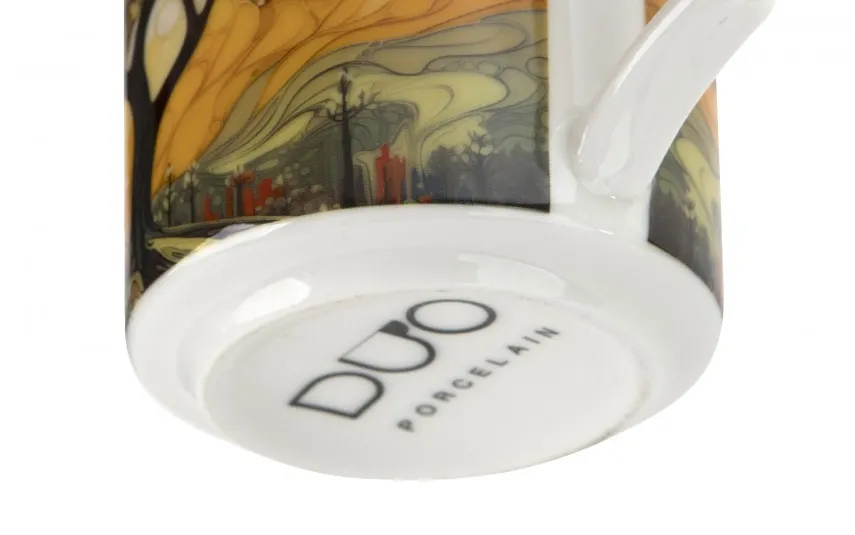 Duo Kubek porcelanowy 450 ml Modern Tree Hot