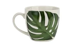 Duo Kubek porcelanowy 460 ml Monstera Clearance
