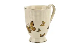 Duo Kubek porcelanowy 400 ml Motylki Best