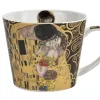 Duo Kubek porcelanowy 610 ml prosty The Kiss Brown Discount