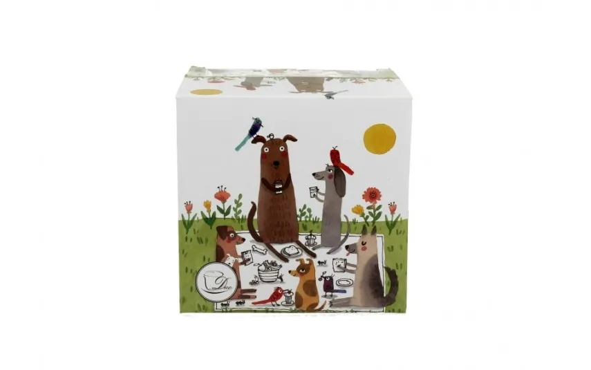 Duo Kubek porcelanowy 650 ml Psi Piknik Discount