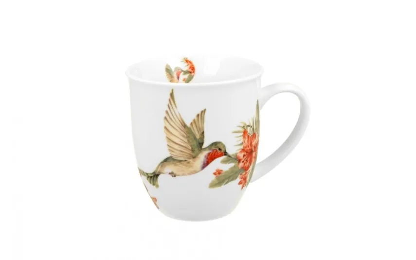 Duo Kubek porcelanowy 400 ml PTASI ŚWIAT KOLIBER Best