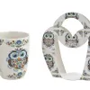 Duo Kubek porcelanowy 350 ml Sowa Etno Sale