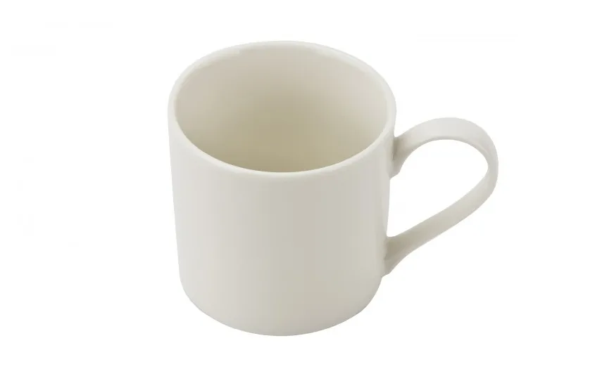 Tulowice Kubek porcelanowy 400 ml szeroki kremowy Sale
