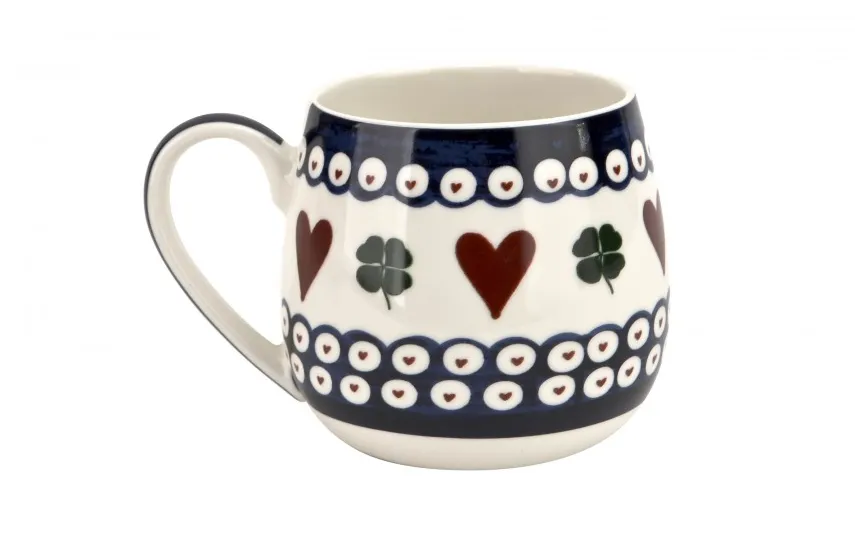 Duo Kubek porcelanowy baryłka 430 ml Indigo 3 Hot