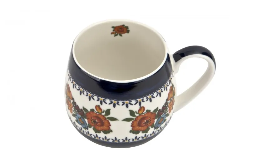 Duo Kubek porcelanowy baryłka 430 ml Indigo 2 Clearance