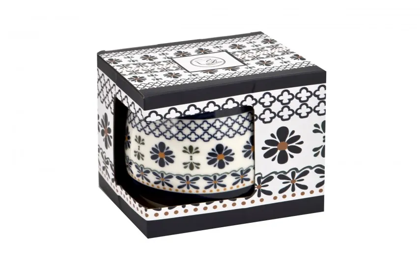 Duo Kubek porcelanowy baryłka 430 ml Indigo 4 Sale