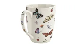 Duo Kubek porcelanowy z zaparzaczem 350 ml Butterflies Discount