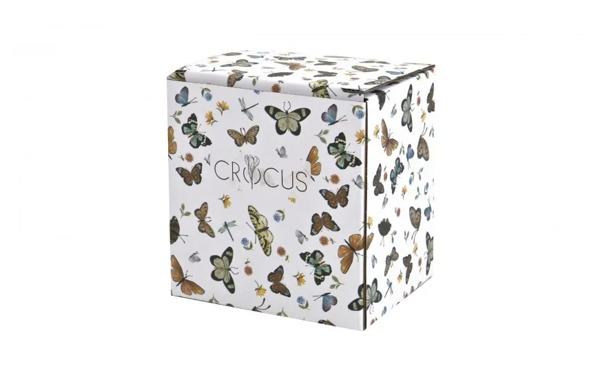 Duo Kubek porcelanowy z zaparzaczem 350 ml Butterflies Discount