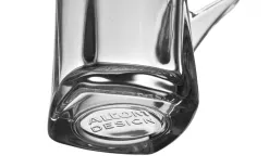 Altom Design Kubek szklany 330 ml GEO wysoki Fashion