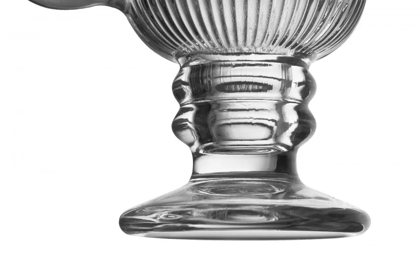 Altom Design Kubek szklany 245 ml na stopce Selena Discount