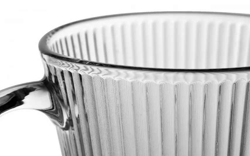 Altom Design Kubek szklany 370 ml Selena Outlet