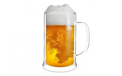 Vialli Design Kufel do piwa z podwójną ścianką 500 ml Amo 1228 Fashion