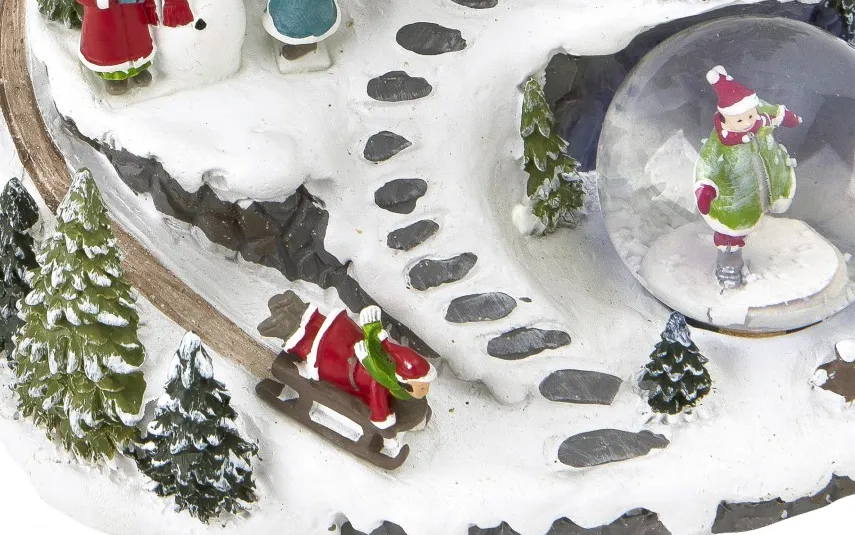 Art-Pol Kula szklana z pozytywką 16 cm Domek 139785 Online