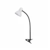 Nilsen Lampa biurkowa E27 Nika Clips Biała/Czarna Online
