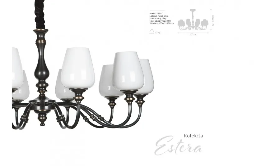 Witek Home Lampa Estera 80370/B+10 Best