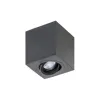 Azzardo Lampa natynkowa Brant Square Black AZ2825 Clearance