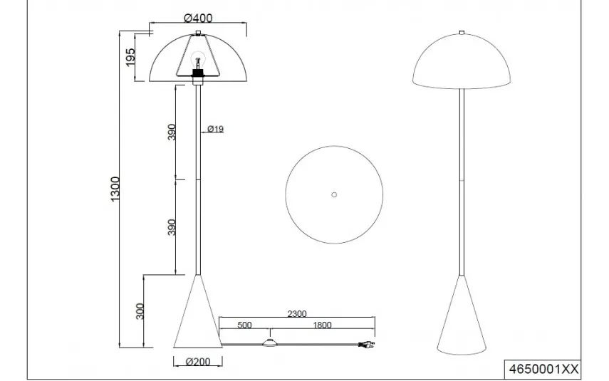 Delighting Lampa podłogowa 130 cm Alfie 465000176 Online