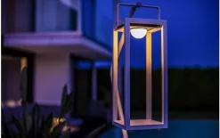 Zumm Lampa solarna Mr. Solar Jack biała 21x20x53 cm Online