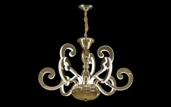Witek Home Lampa Wisząca Horn Gold MD8617-6+3 Hot