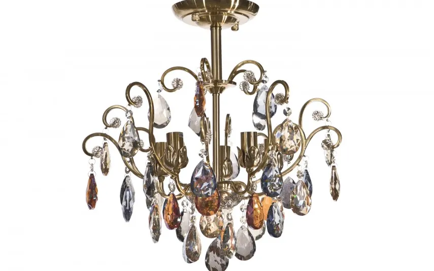 Witek Home Lampa wisząca kryształowa Fiori 5039/5X Discount