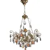 Witek Home Lampa wisząca kryształowa Fiori 5039/1P-6CP Hot