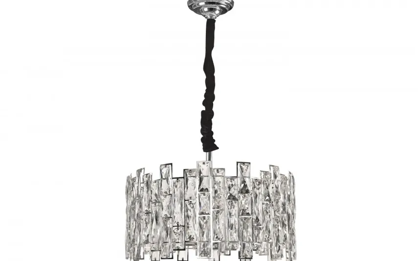 Witek Home Lampa wisząca kryształowa Jewel Chrome 60215/6 Clearance