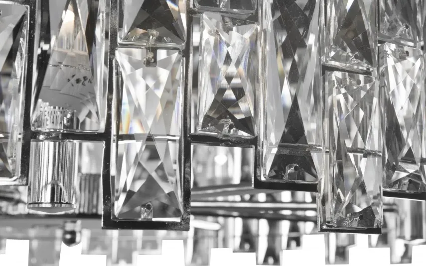 Witek Home Lampa wisząca kryształowa Jewel 60215/14 CHROME Sale
