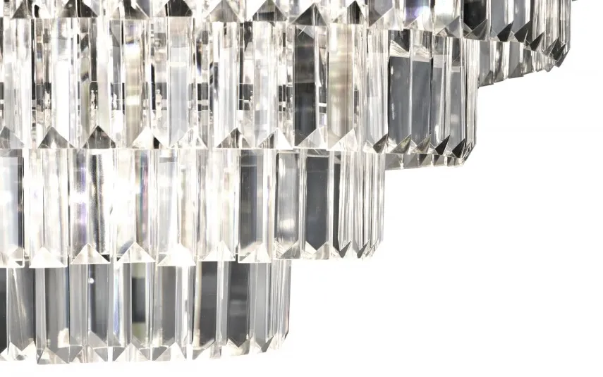 Witek Home Lampa wisząca kryształowa Monk Chrome 33291/25 Clearance