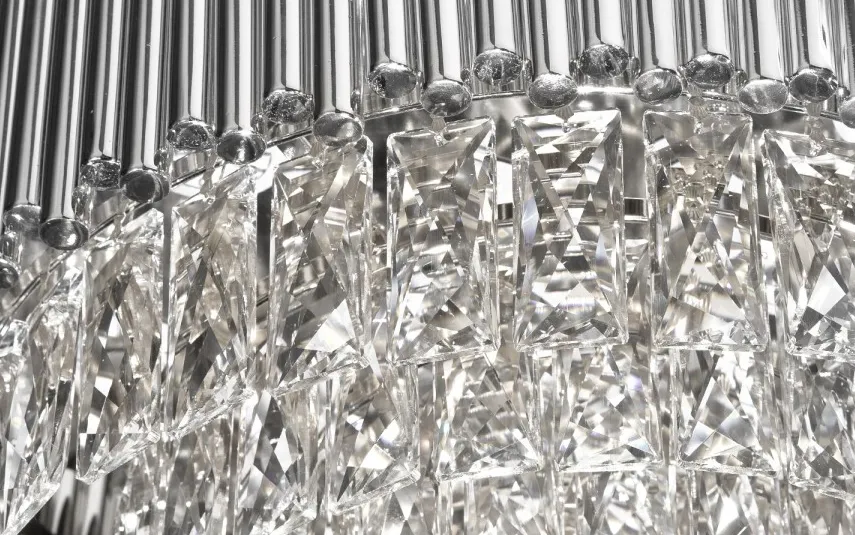 Witek Home Lampa wisząca kryształowa Stic Chrome 60181/13 Clearance