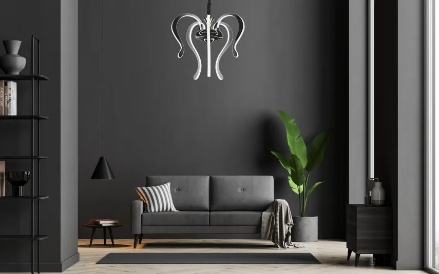 Witek Home Lampa wisząca Willow MD8618-10+5+5 Fashion