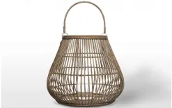 Vimine Lampion rattanowy Caen Gray 69 cm Fashion