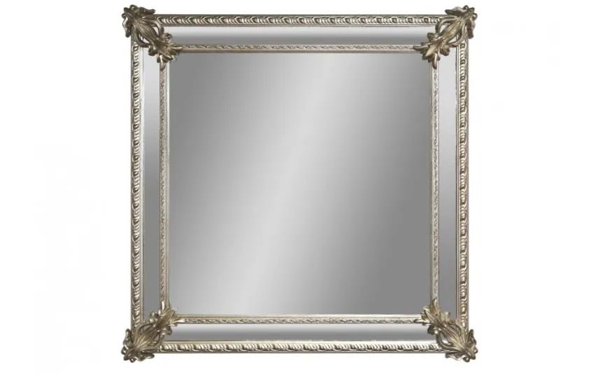 Witek Home Lustro 92x92cm Coutry Silver/Old (280714) Hot