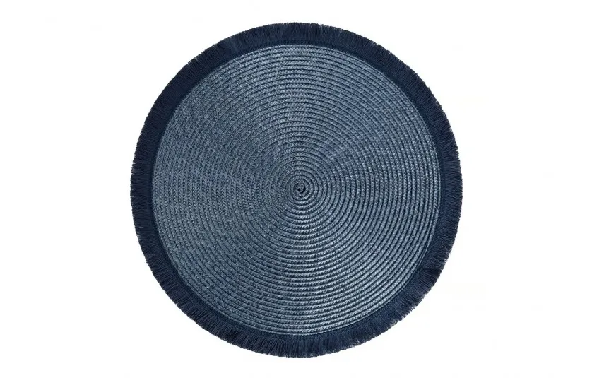 Dajar Mata na stół okrągła 38 cm Hawai granatowa Best
