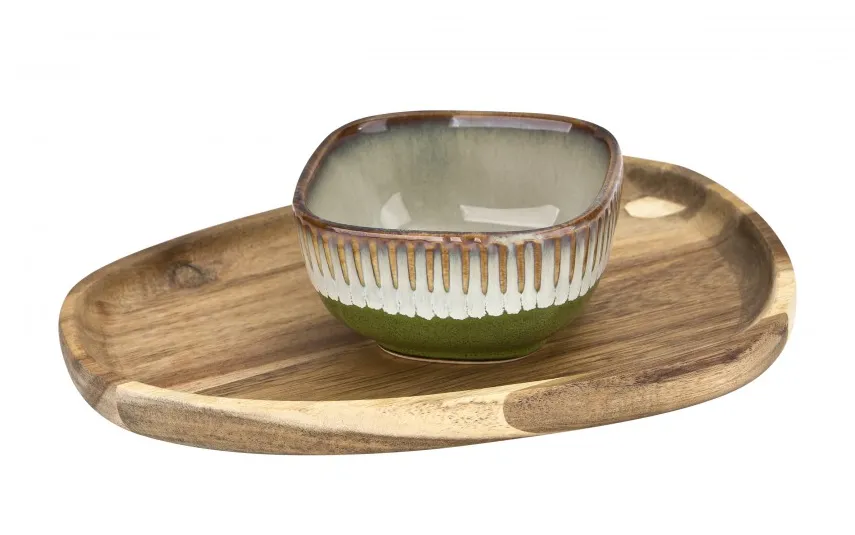 MPLCo Miseczka ceramiczna 10 cm Dip Ombres Green Sale