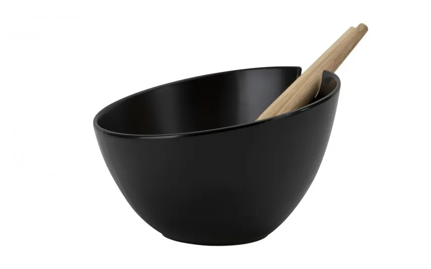 Klausberg Miska ceramiczna z łyżkami w zestawie Fashion