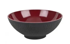 Witek Home Miska 1,1L Asia czarno-czerwona New