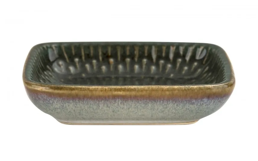 MPLCo Miska prostokątna ceramiczna 8 cm Ombres Turquoise Discount