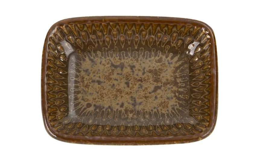 MPLCo Miska prostokątna ceramiczna 8 cm Ombres Insta mix kolorów Outlet