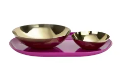 Orion Miska ze stali nierdzewnej 27,5 cm złota 139397 Best