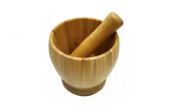 KingHoff Moździerz bambusowy z ubijakiem KH-1617 Online