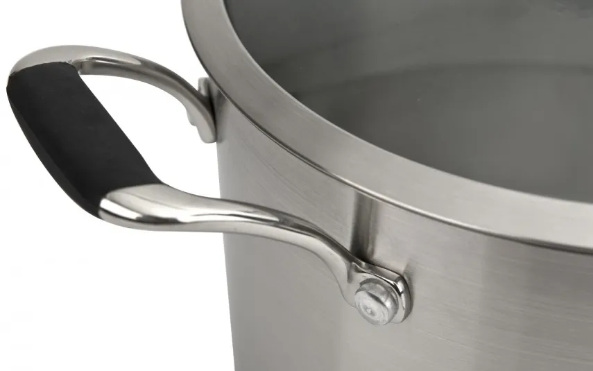 Witek Home Multigarnek 3 elementowy ze szklaną pokrywą 24 cm New