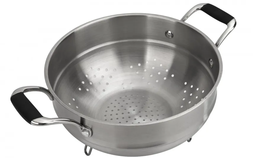 Witek Home Multigarnek 3 elementowy ze szklaną pokrywą 24 cm New