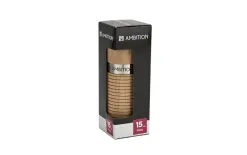 Ambition Młynek do pieprzu i soli Ring Pro ryflowany jasne drewno 236611 Fashion