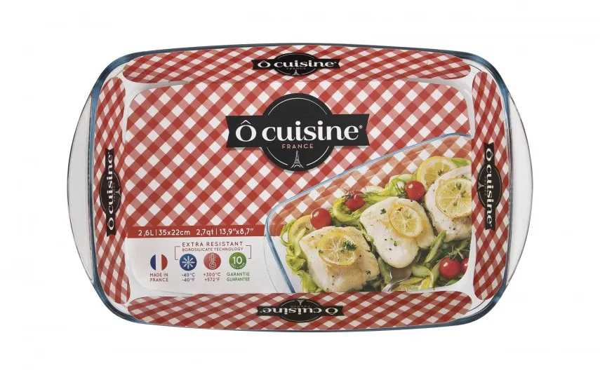 Ocuisine Naczynie żaroodporne brytfanna 2,6 L Hot